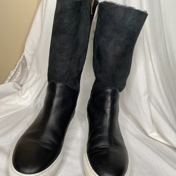 Margom Boots leather and suede with Rabbit Fur Lining - Picture 2 of 7